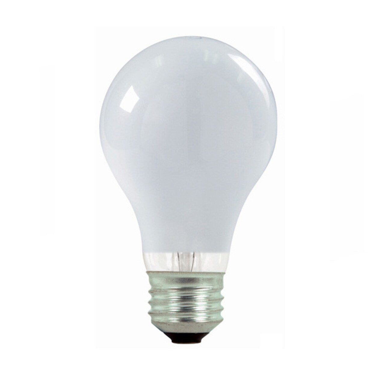 Satco S2408 72w A-Shape A19 E26 Soft White eXcel Xenon Halogen Bulb - 2 Pack